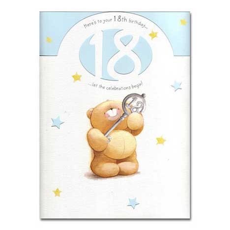 18th Birthday Forever Friends Card